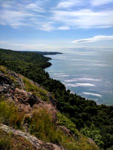 Lake Superior from Bare Bluff photo