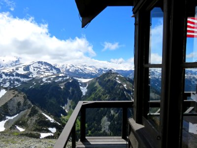 Mt. Fremont Lookout at Mt. Rainier NP in Washington