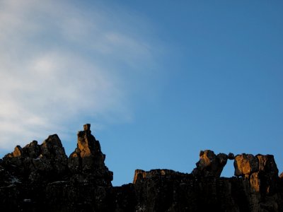 Basalt and Sky photo