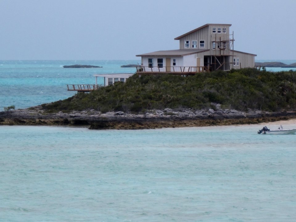 Lonely House on an Island