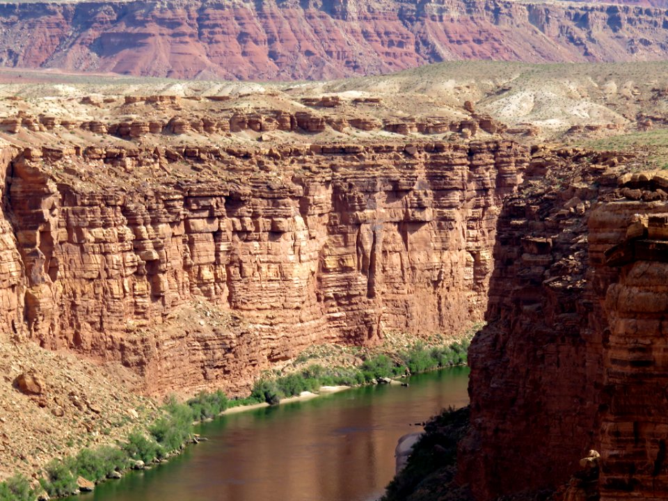 Colorado River at Marble Canyon in AZ