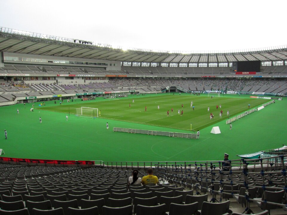 Sports arena field photo