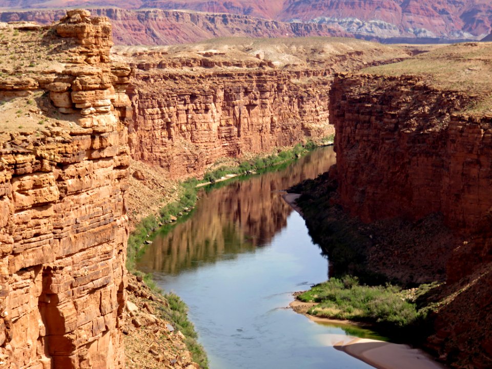 Colorado River at Marble Canyon in AZ
