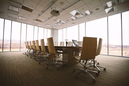 Business interior chairs photo
