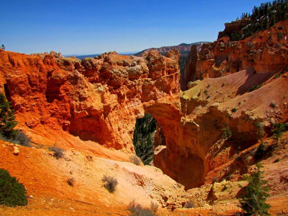 Natural Bridge at Bryce Canyon NP in Utah