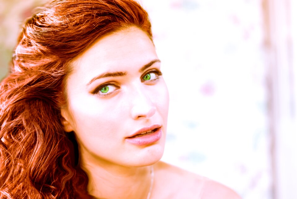 Portrait face attractive