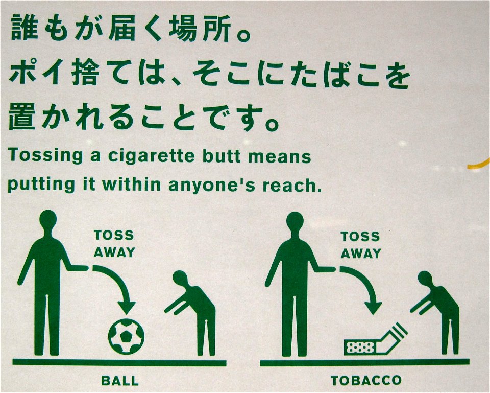 Instructions For Smokers Manners
