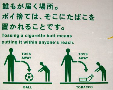 Instructions For Smokers Manners