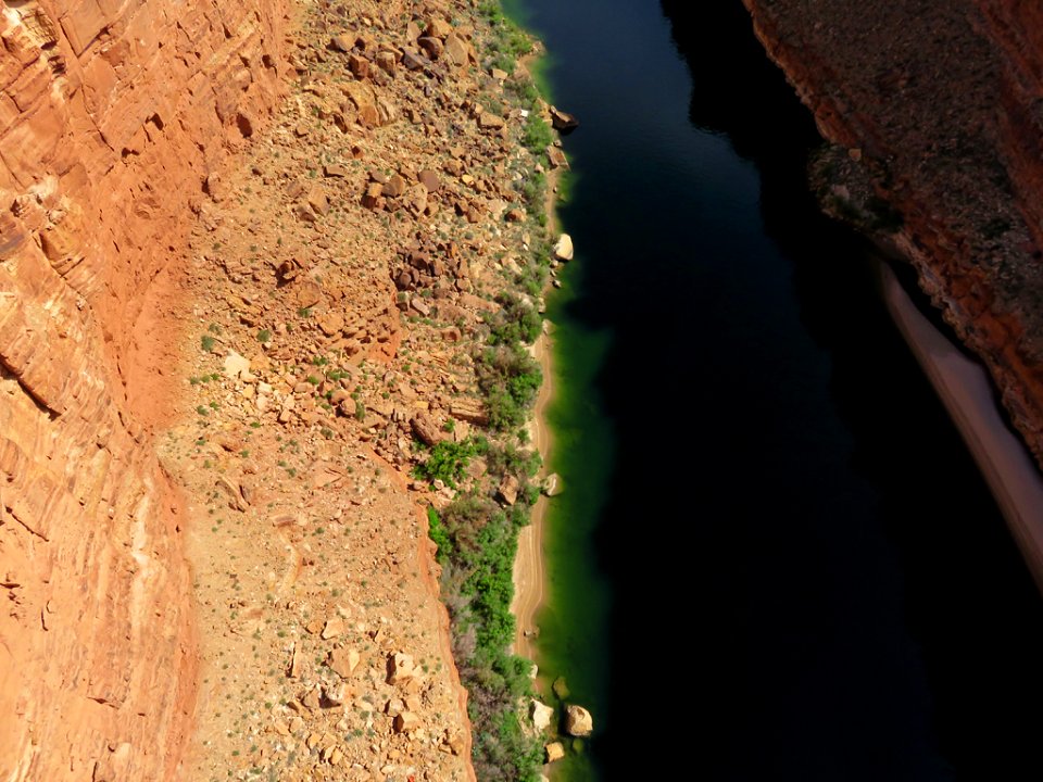 Colorado River at Marble Canyon in Arizona