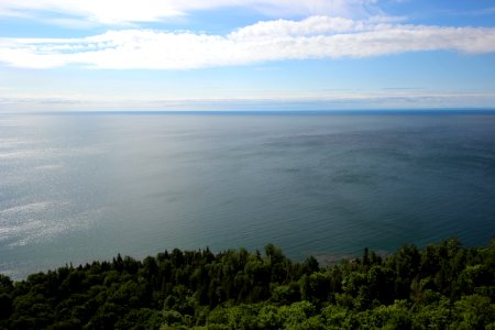 Lake Superior from Bare Bluff photo