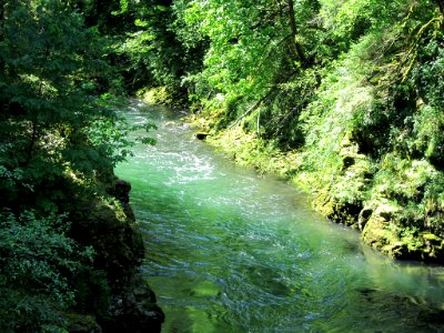 Moulton Falls Park at Lewis River in Washington