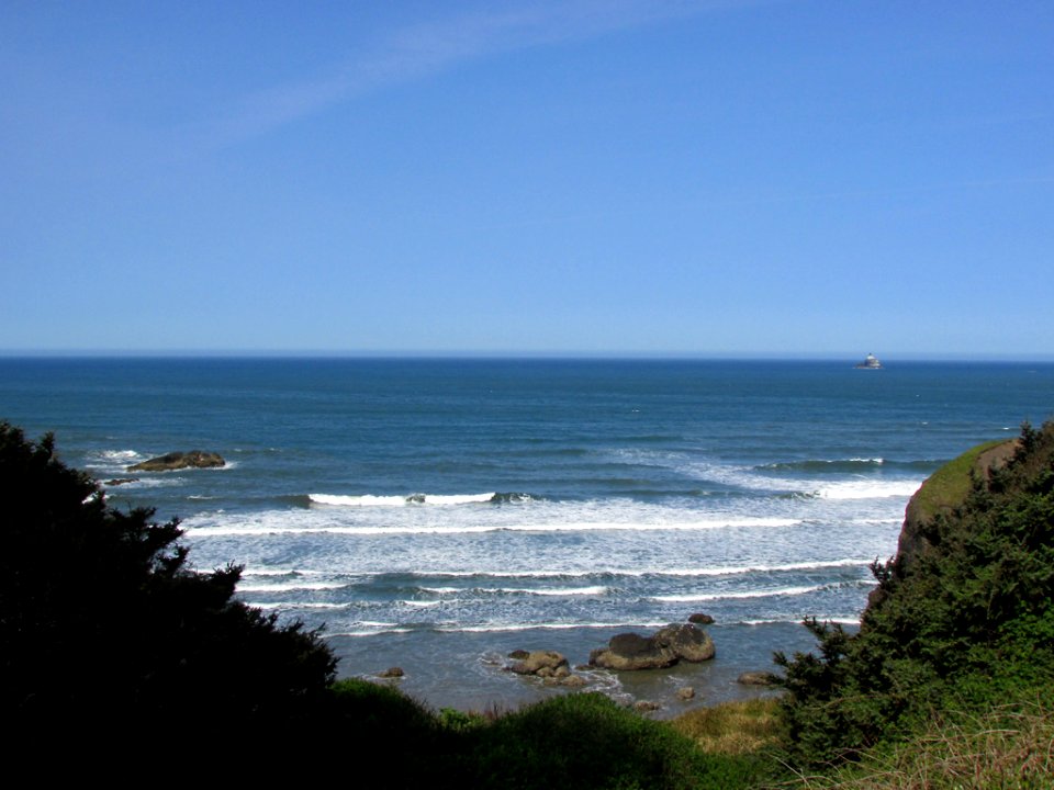 Cannon Beach at Pacific Coast in OR