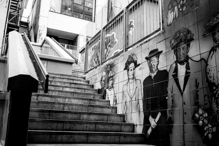 Paint art city