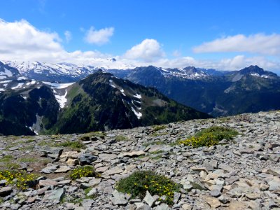 Mt. Fremont Lookout at Mt. Rainier NP in Washington photo