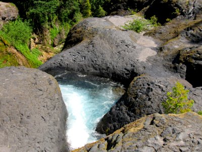 Lava Canyon Trail in Washington photo