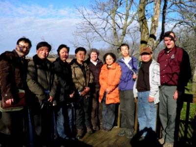 Chinese Delegation Visitors Sherburne National Wildlife Refuge