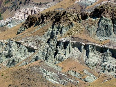 Sheep Rock Unit at John Day Fossil Beds NM in OR