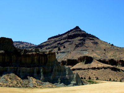 Sheep Rock Unit at John Day Fossil Beds NM in OR