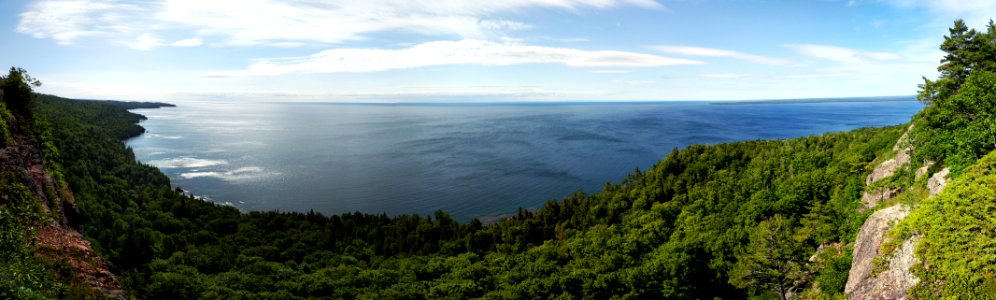 Bare Bluff Overlooking Lake Superior photo