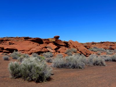 Wukoki Pueblo Ruin at Wupatki NM in AZ