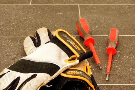 Work gloves protective gloves screwdriver