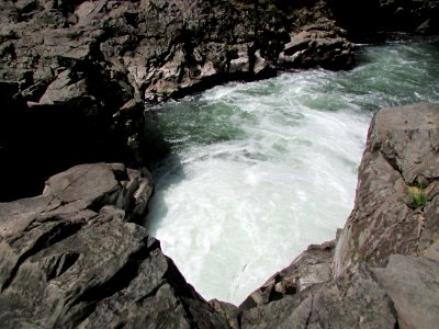 Moulton Falls Park at Lewis River in WA