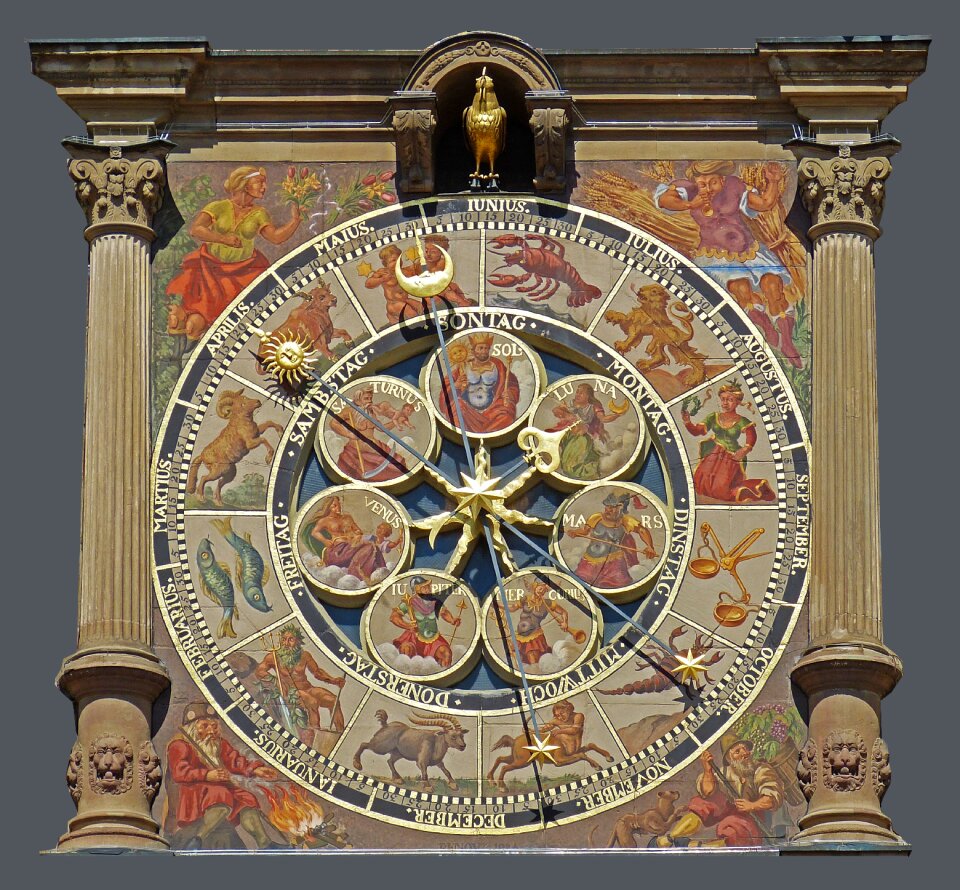 Clock hahn calendar