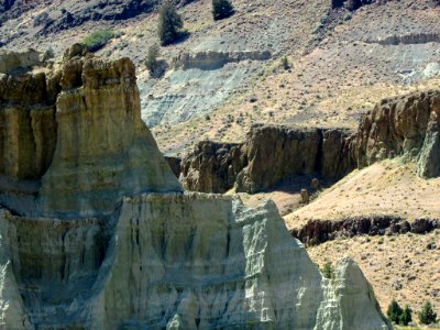Sheep Rock Unit at John Day Fossil Beds NM in OR