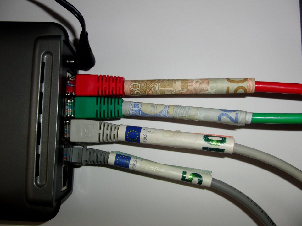 Netz - Switch und Geld