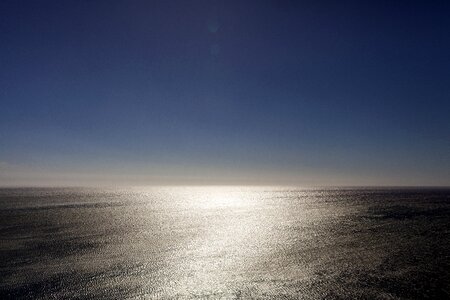 Horizon sky lake photo