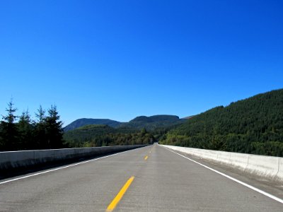 Hoffstadt Bridge at Mt. St. Helens NM in WA photo