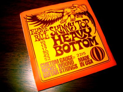 slinky top, heavy bottom