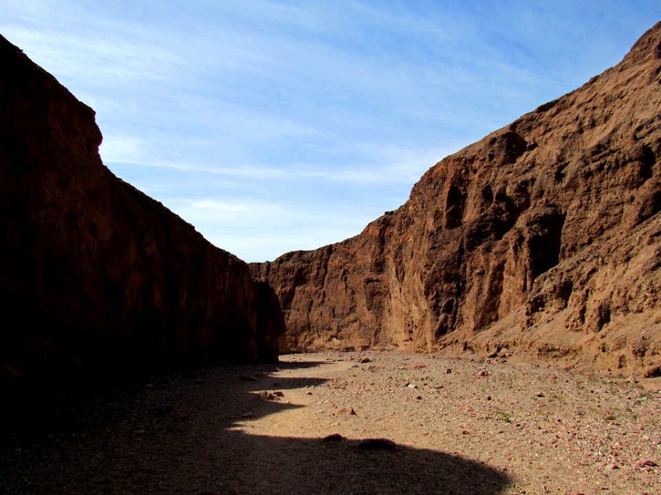 Natural Bridge Canyon at Death Valley NP in CA