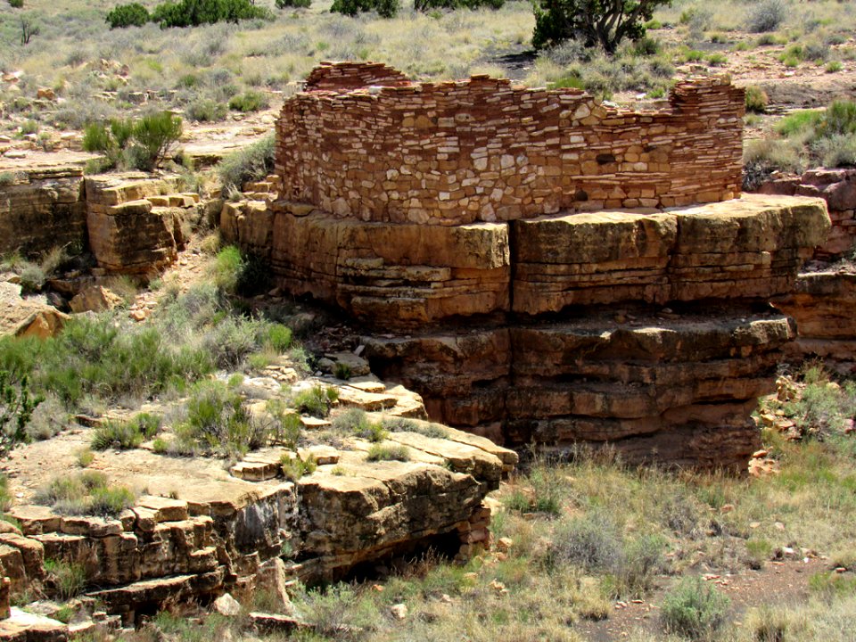 Lomaki Ruin at Wupatki NM in Arizona