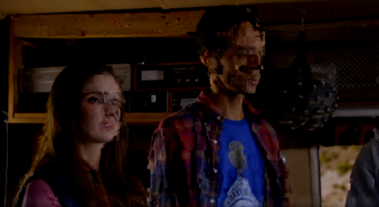 'community' glitch art