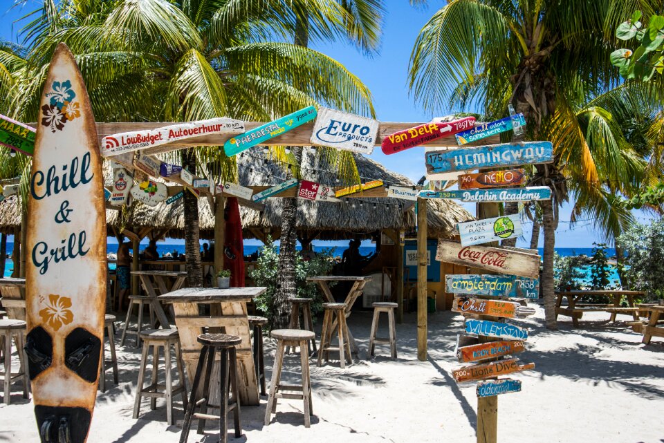 Tropical summer travel