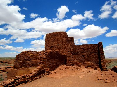 Wukoki Ruin at Wupatki NM in Arizona