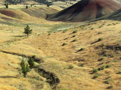 Painted Hills Unit at John Day Fossil Beds NM in OR