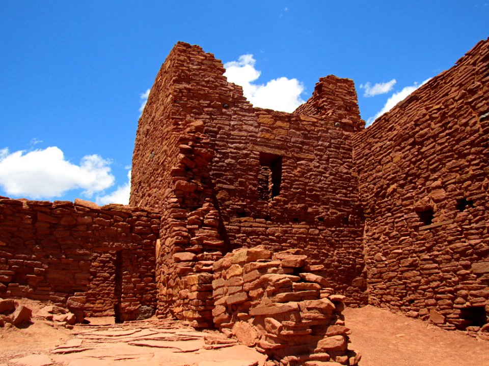 Wukoki Ruin at Wupatki NM in Arizona