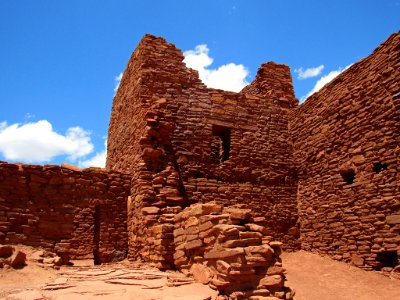 Wukoki Ruin at Wupatki NM in Arizona