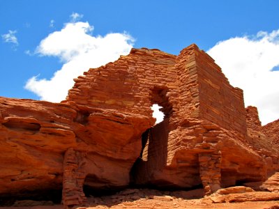 Wukoki Ruin at Wupatki NM in Arizona photo