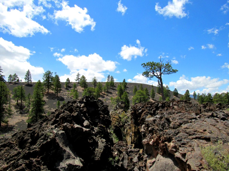 Sunset Crater Volcano NM in Arizona