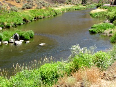 John Day River at John Day Fossil Beds NM in OR