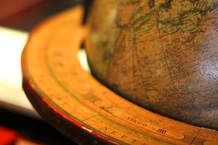 Coordinates map orange travel