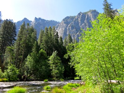 Merced River at Yosemite NP in CA
