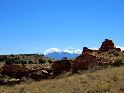 Lomaki Ruin at Wupatki NM in Arizona photo