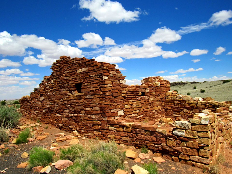 Lomaki Ruin at Wupatki NM in Arizona