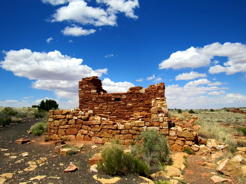 Lomaki Ruin at Wupatki NM in Arizona