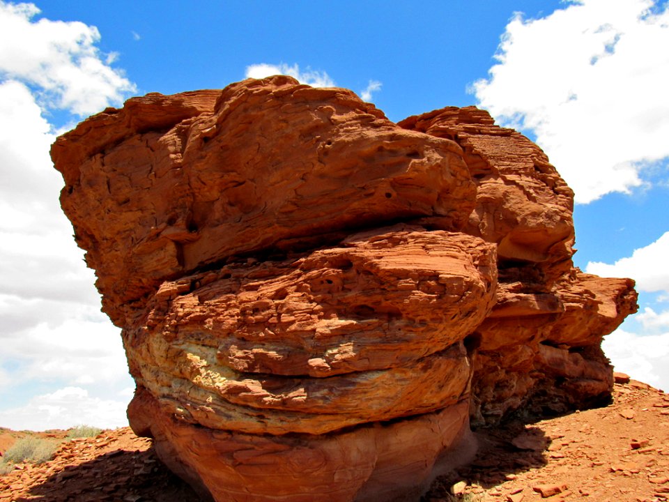 Wukoki Ruin at Wupatki NM in Arizona