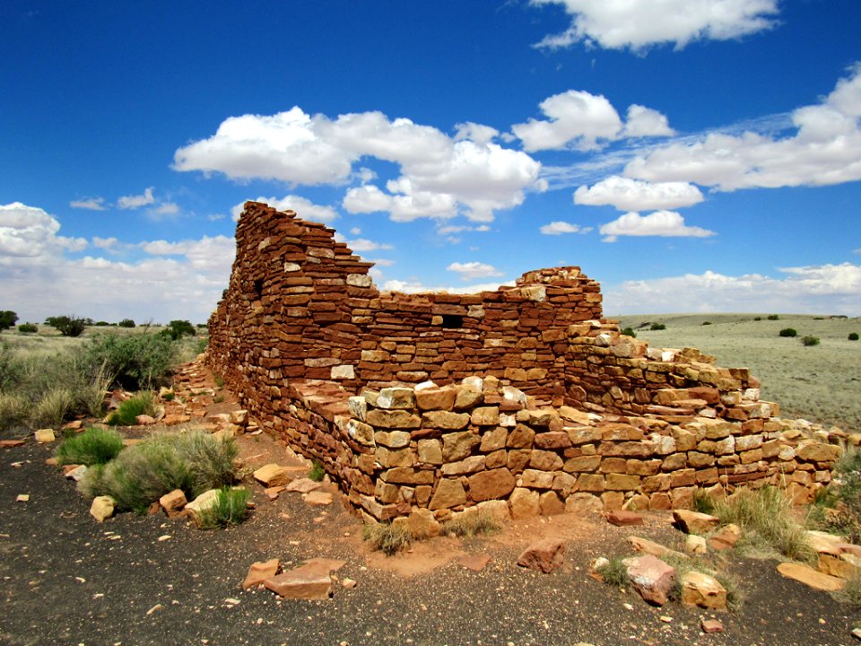 Lomaki Ruin at Wupatki NM in Arizona